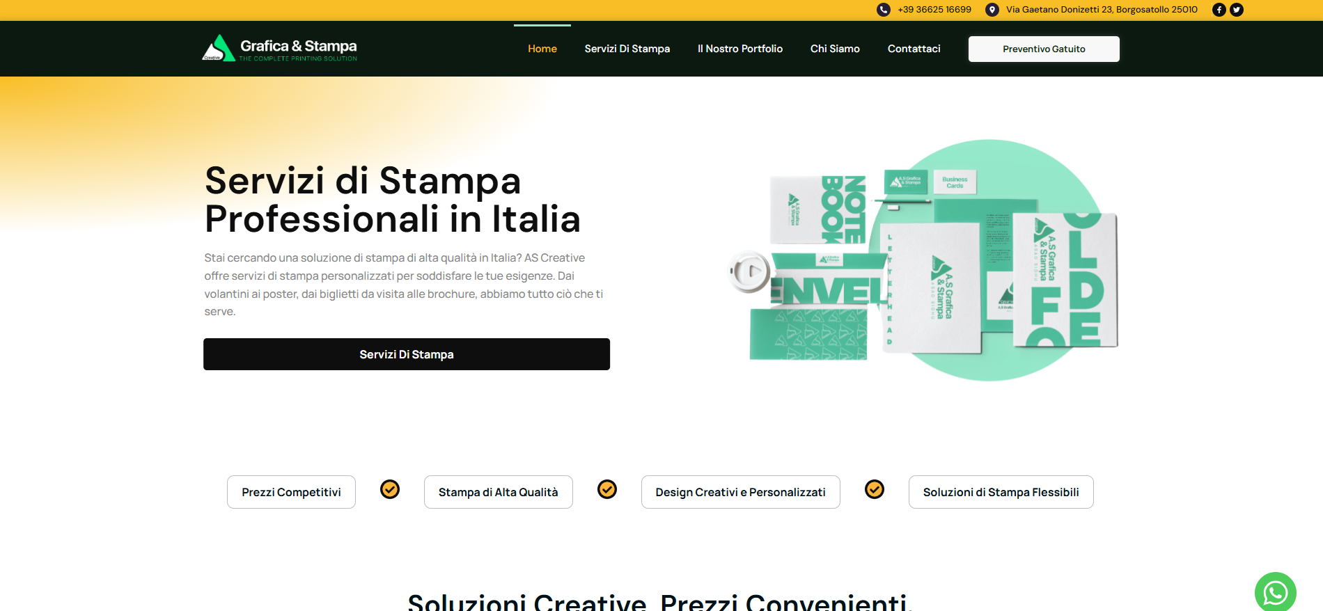 AS Grafica & Stampa project by Amadeus Lab