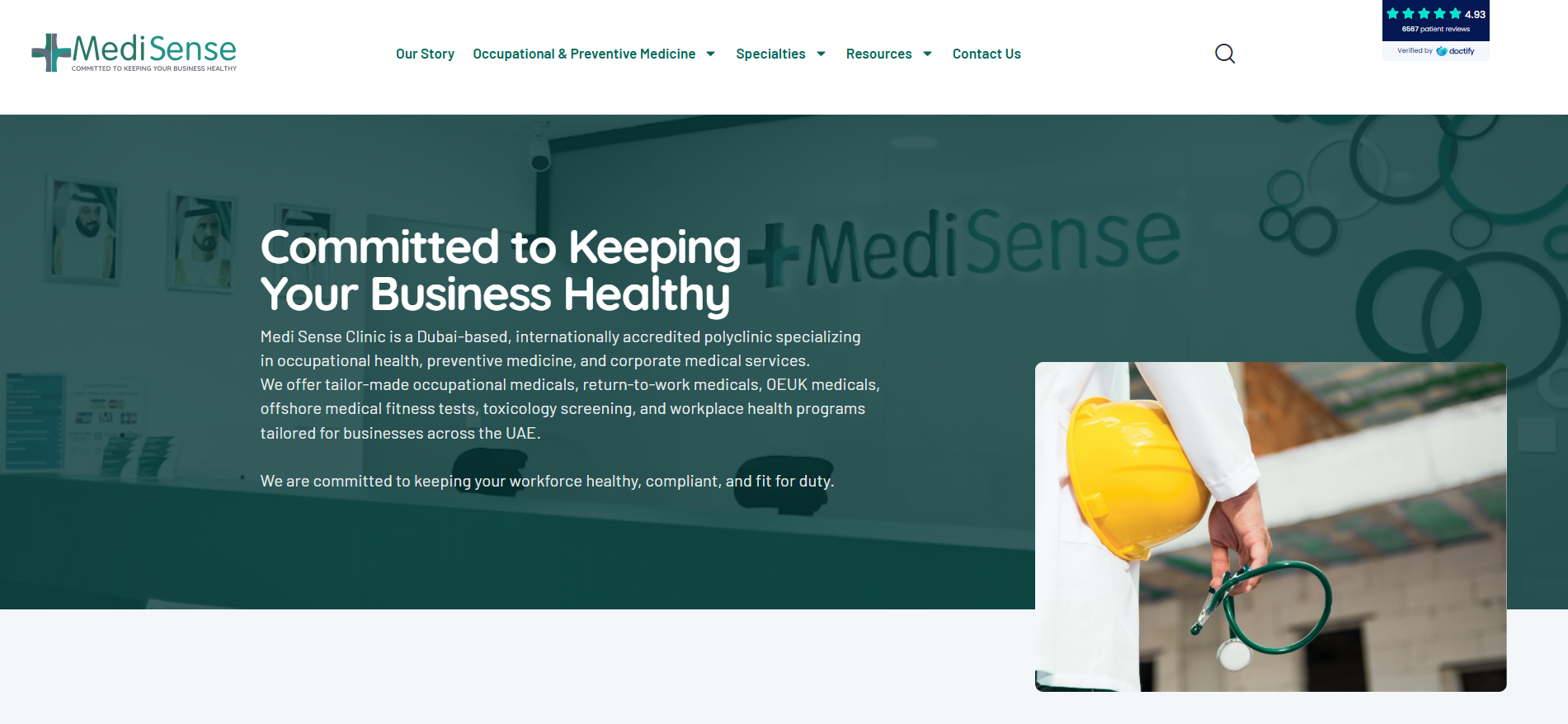 MediSense Clinic project by Amadeus Lab