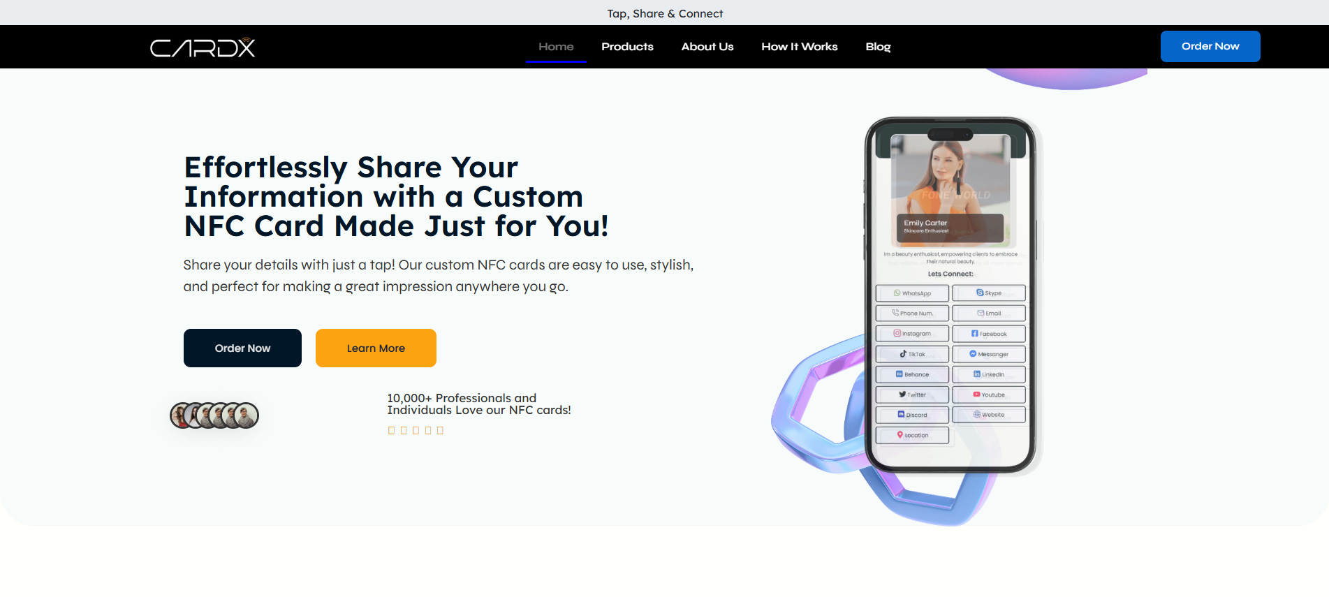 CardX project by Amadeus Lab